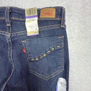 Levis 535 Legging Jeans Juniors 5 Medium Blue Denim Studded Pockets NWT 11445000
